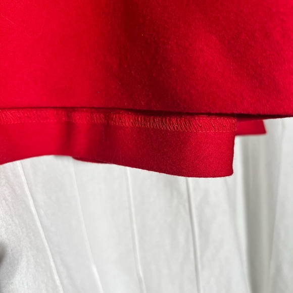 Talbots red Aline skirt - Picture 2 of 5